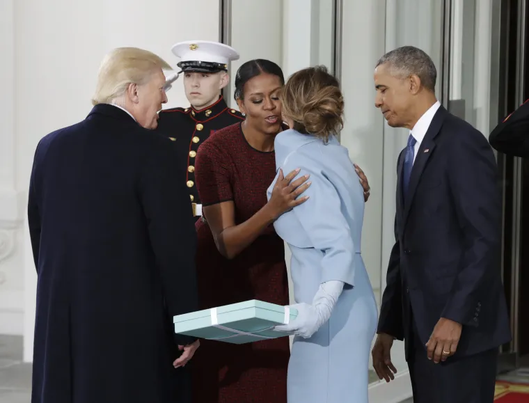 Barack i Michelle Obama, Donald i Melania Trump