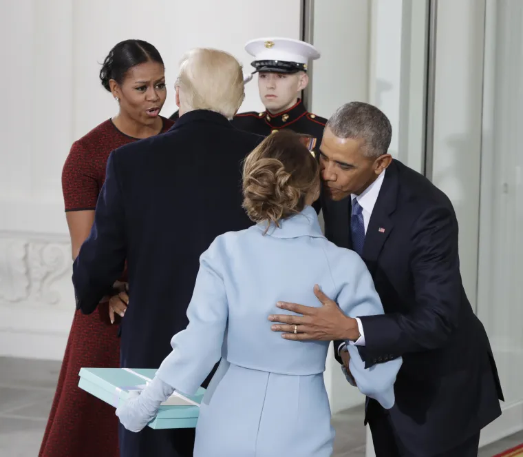 Barack i Michelle Obama, Donald i Melania Trump