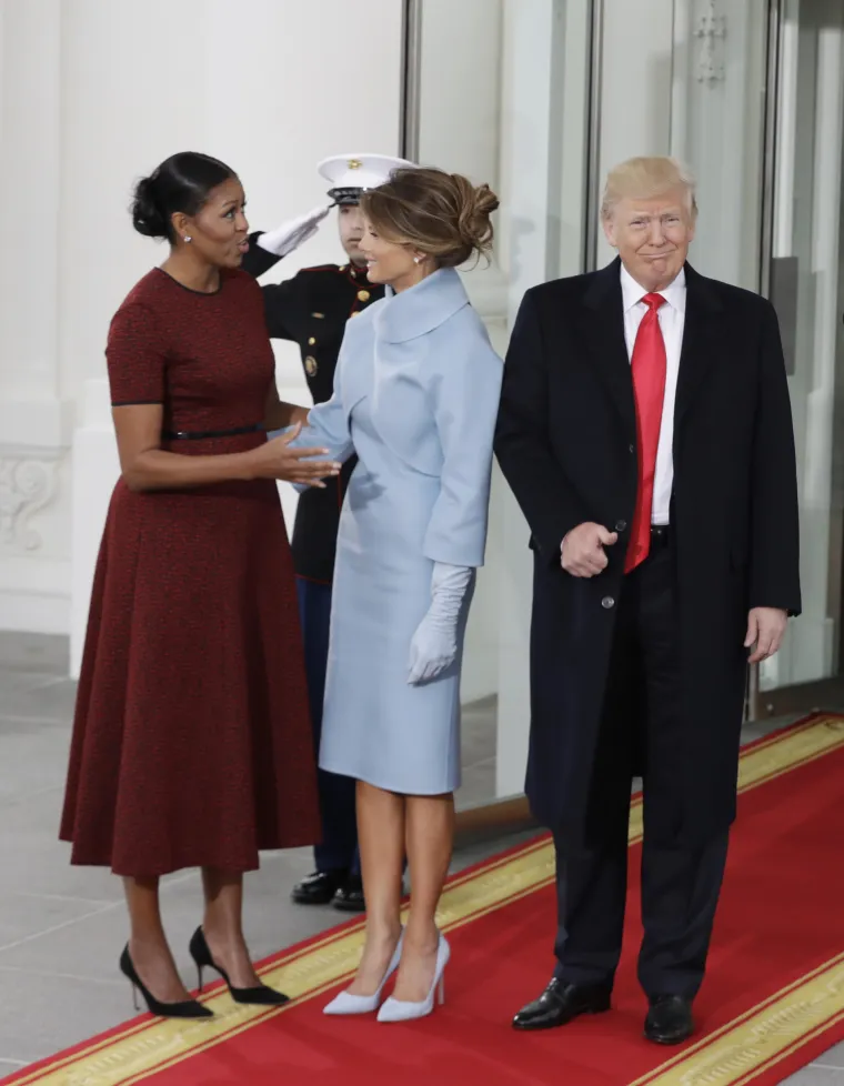 Barack i Michelle Obama, Donald i Melania Trump