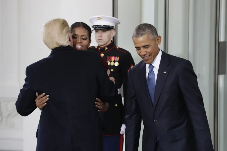 Barack i Michelle Obama, Donald i Melania Trump