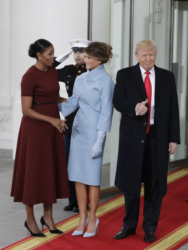 Barack i Michelle Obama, Donald i Melania Trump