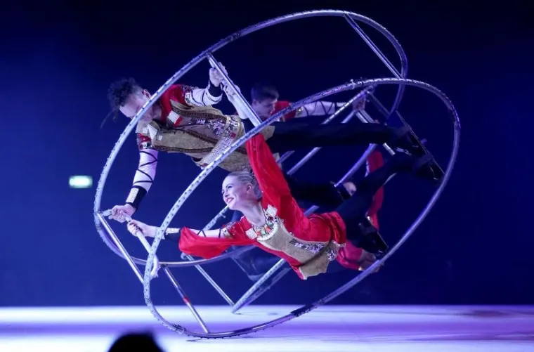 FOTOGALERIJA: Moskovski cirkus na ledu odu&scaron;evio publiku u Areni Zagreb