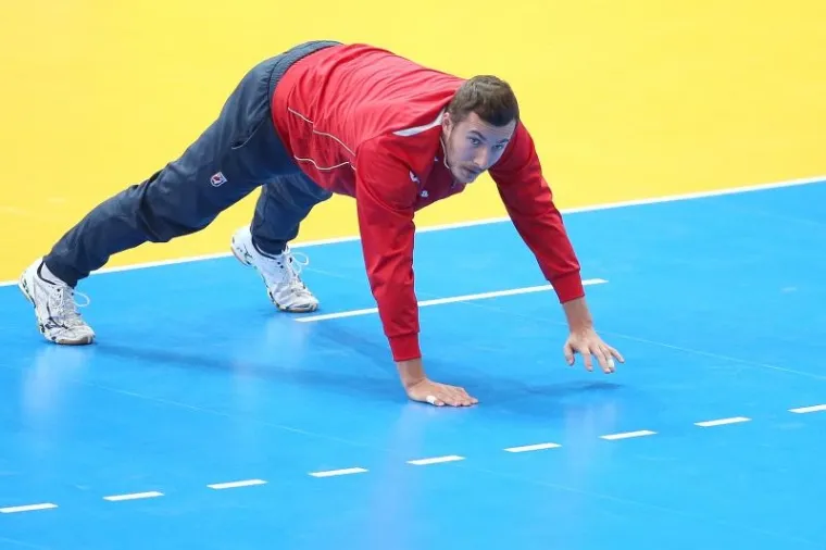 KAUBOJI ODRADILI POSLJEDNJI TRENING: Pogledajte kako se rukometa&scaron;i spremaju za Norve&scaron;ku