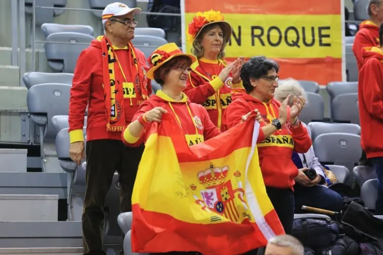 &Scaron;PANJOLCI POHARALI TRIBINE: Pogledajte kakvu su atmosferu priredili Osječani za Davis Cup