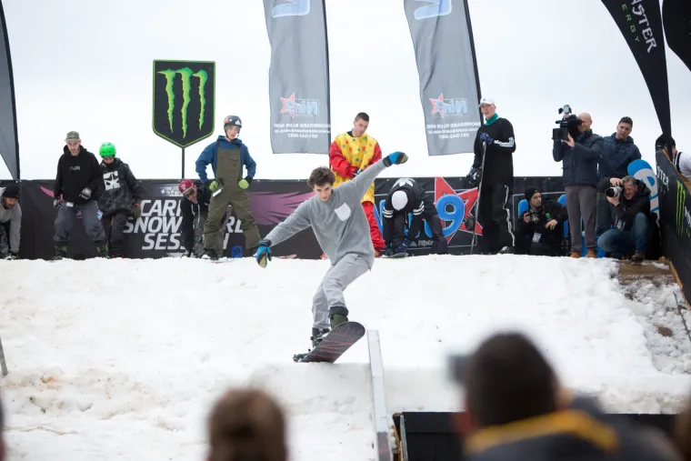 Carnival snowboard session Rijeka