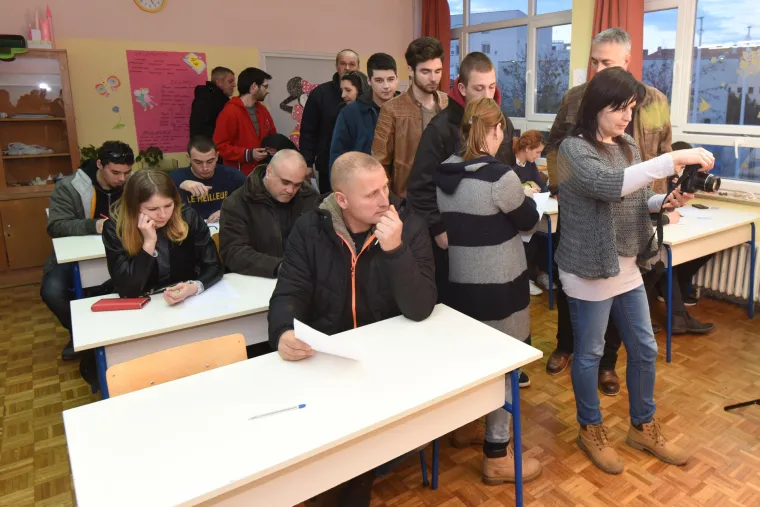 Audicija za statiste za TV seriju i film Antuna Vrdoljaka o Anti Gotovini