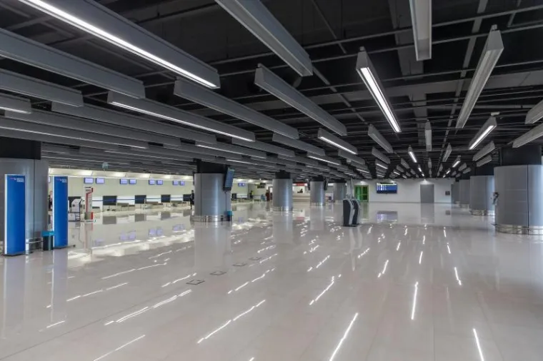 Konavle - Novootvoreni terminal dubrovačke zračne luke.