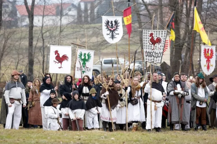SPEKTAKL KOJI SE NE PROPU&Scaron;TA: Matija Gubec i Franjo Tahi opet se sukobili kod Donje Stubice