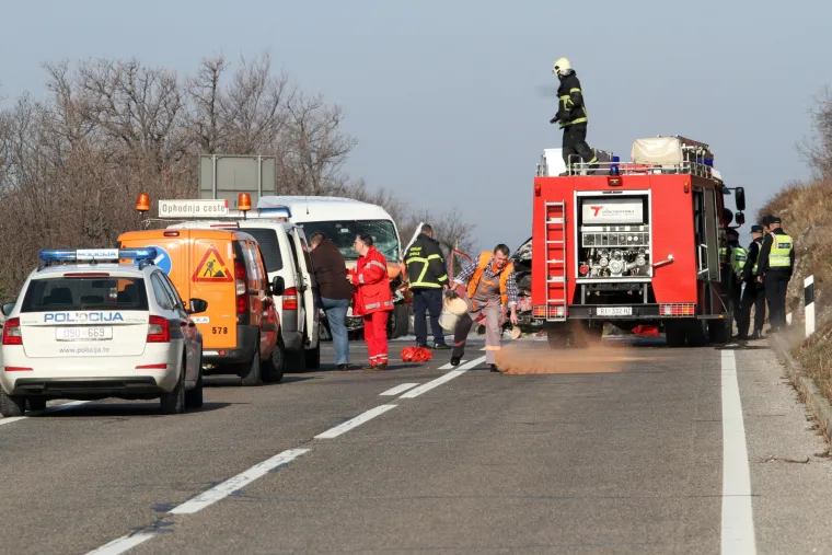U stra&scaron;nom sudaru na magistrali izgorio vozač automobila
