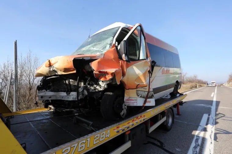 Stravična prometna nesreća na Jadranskoj magistrali