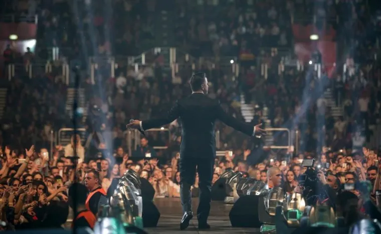 EUFORIJA NA VRHUNCU: Ivan Zak pred dupkom punom Arenom održao pravi spektakl