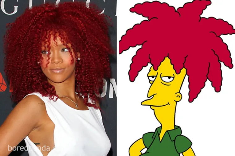 Rihanna ili Sideshow Bob