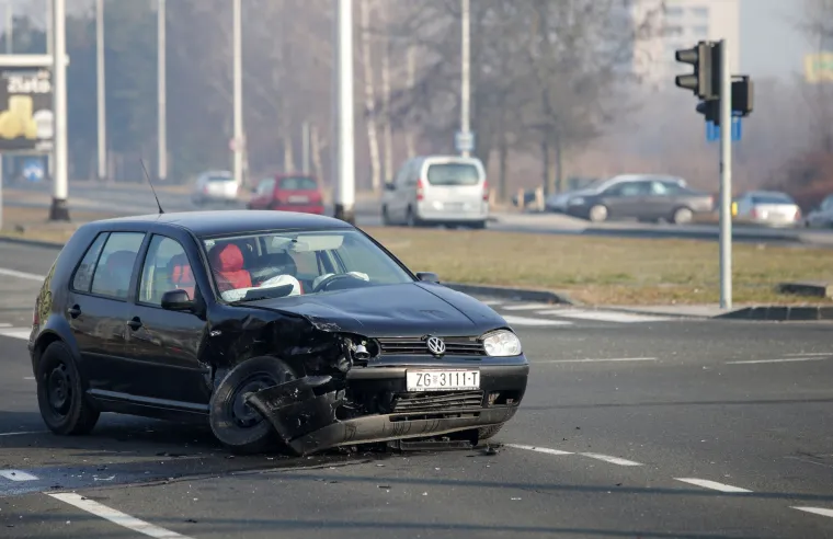 Prometna nesreća u Zagrebu