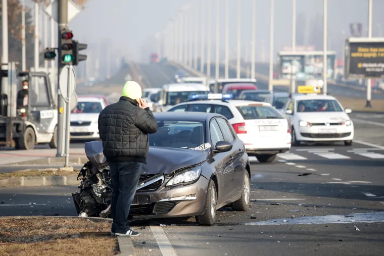 Prometna nesreća u Zagrebu