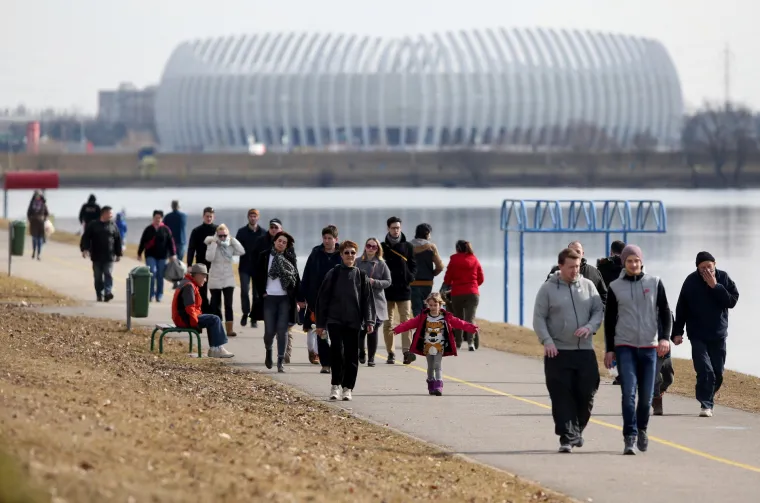 Zagrepčani uživali u sunčanom danu