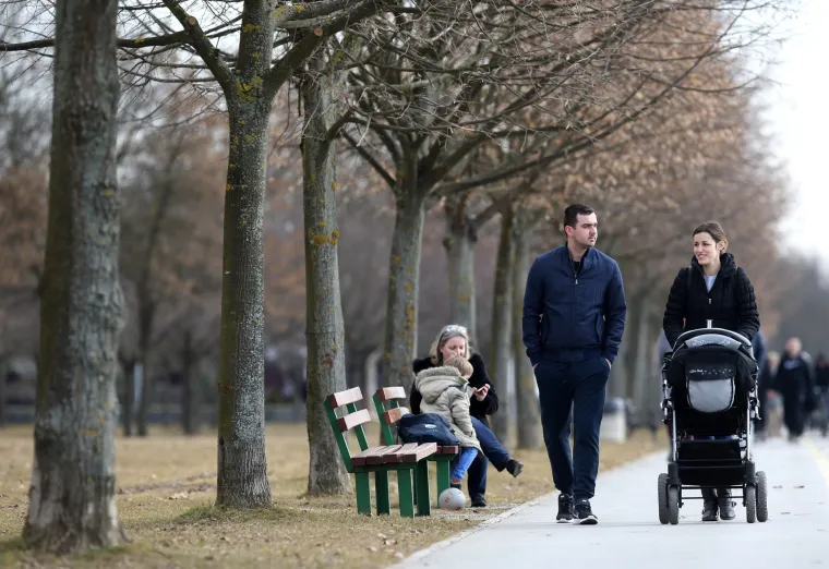 Zagrepčani uživali u sunčanom danu