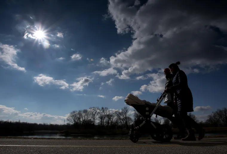 Zagrepčani uživali u sunčanom danu
