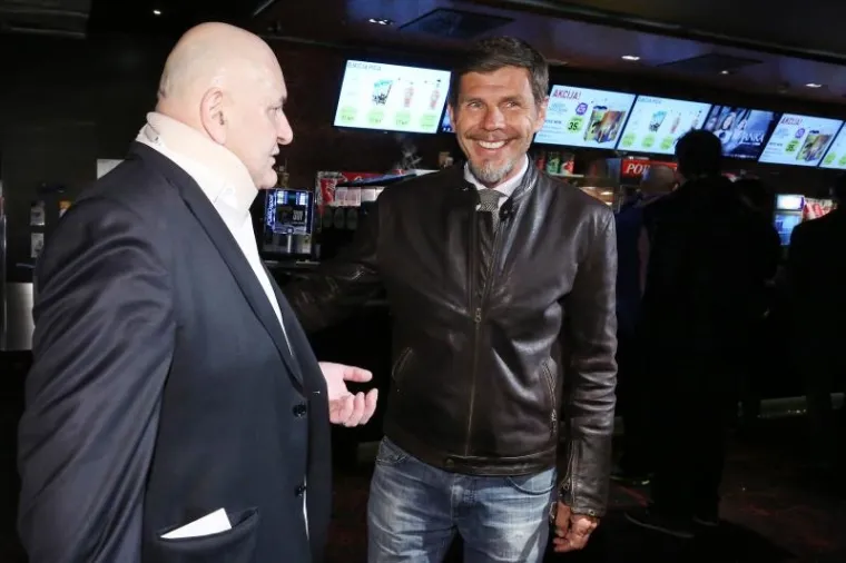 SLAVNI FRANCUSKI NOGOMETAŠ U ZAGREBU: Eric Cantona uživao na pretpremijeri filma 'Anka'