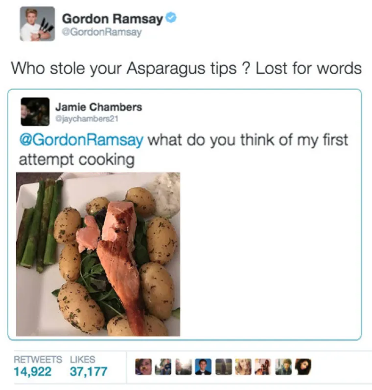ŠALJU NAJBIZARNIJE SLIKE SLAVNOM KUHARU: Gordon Ramsay opleo po svojim obožavateljima na Twitteru