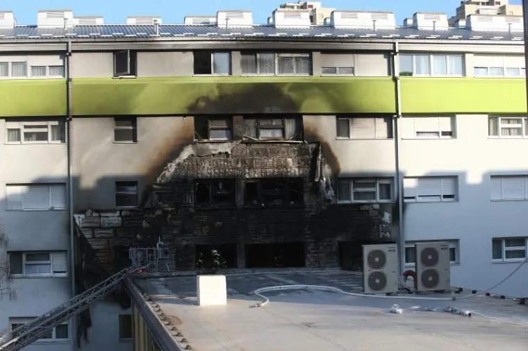 STUDENTSKI DOM U PLAMENU: Vatra gutala sobe studenata u 'Cvjetnom'