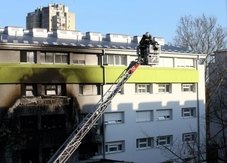 STUDENTSKI DOM U PLAMENU: Vatra gutala sobe studenata u 'Cvjetnom'