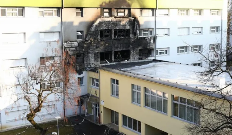 STUDENTSKI DOM U PLAMENU: Vatra gutala sobe studenata u 'Cvjetnom'