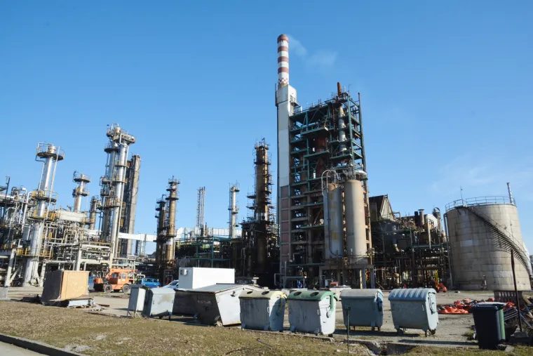 Plenković u obilasku rafinerije Sisak