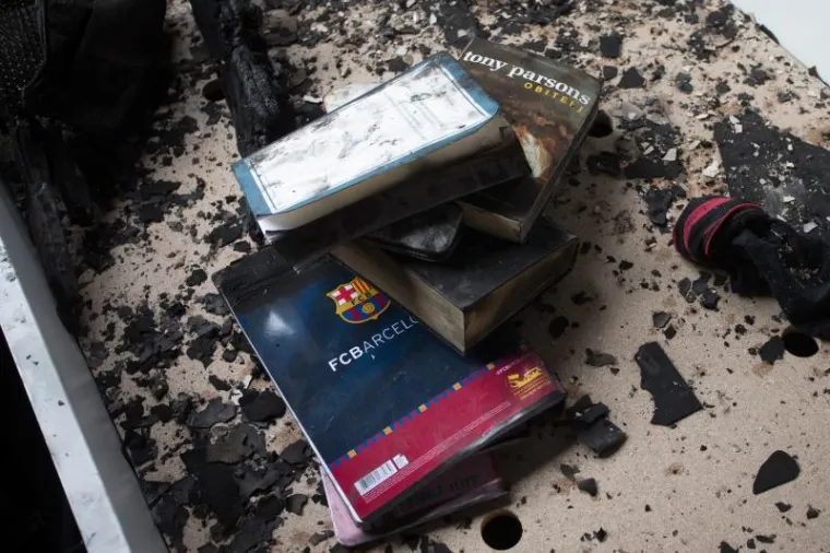 FOTOGRAFIJE UNUTRA&Scaron;NJOSTI STUDENTSKOG DOMA: Neke od soba sada su zgari&scaron;te...