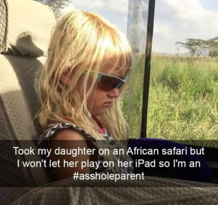 Djeca često mrze svoje roditelje iz jako čudnih razloga ovo su neka od njih: Odveo sam kći na afrički safari, ali joj nisam dozvolio da koristi iPod.