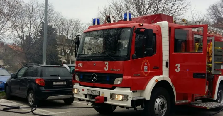 Izgorjelo vozilo u Splitu