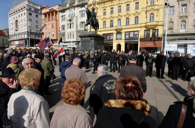 RADIKALNI DESNIČARI MAR&Scaron;IRALI ZAGREBOM: Prisegnuli na vjernost domovini i Trumpu
