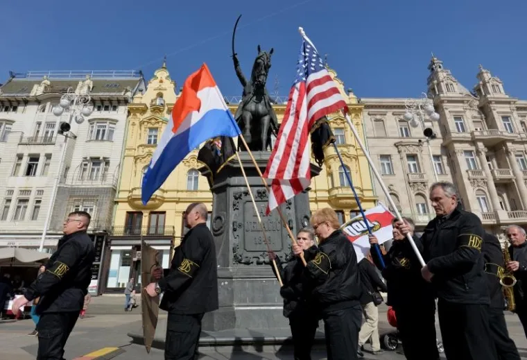 RADIKALNI DESNIČARI MAR&Scaron;IRALI ZAGREBOM: Prisegnuli na vjernost domovini i Trumpu