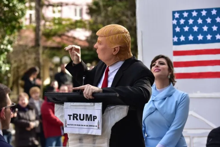 Ma&scaron;karano ludilo zavladalo Hrvatskom! Donald i Melanija popularniji od Kolinde