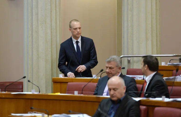 Tomislav Saucha u Saboru