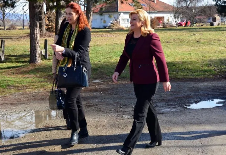 PRESJEDNICA U POŽEGI: Kolinda posjetila kaznionicu i zatvor