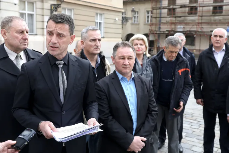 Branitelji održali konferenciju za medije