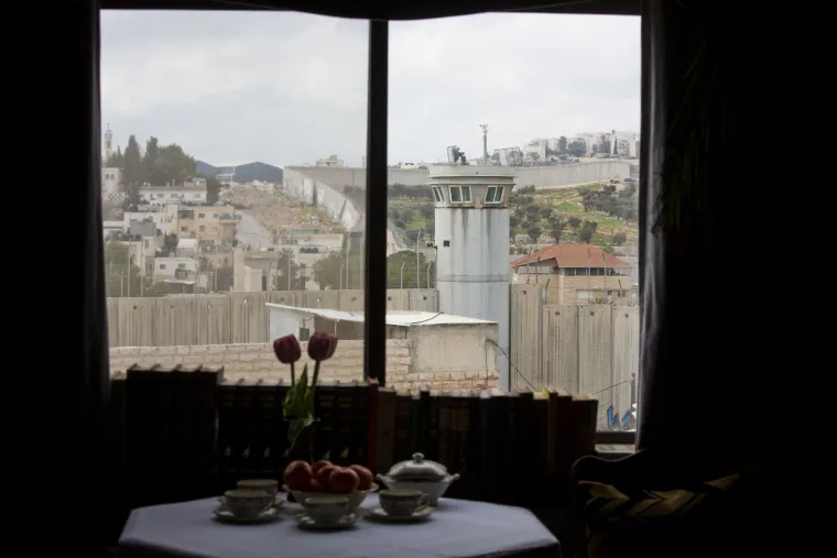 Banksy hotel Palestina