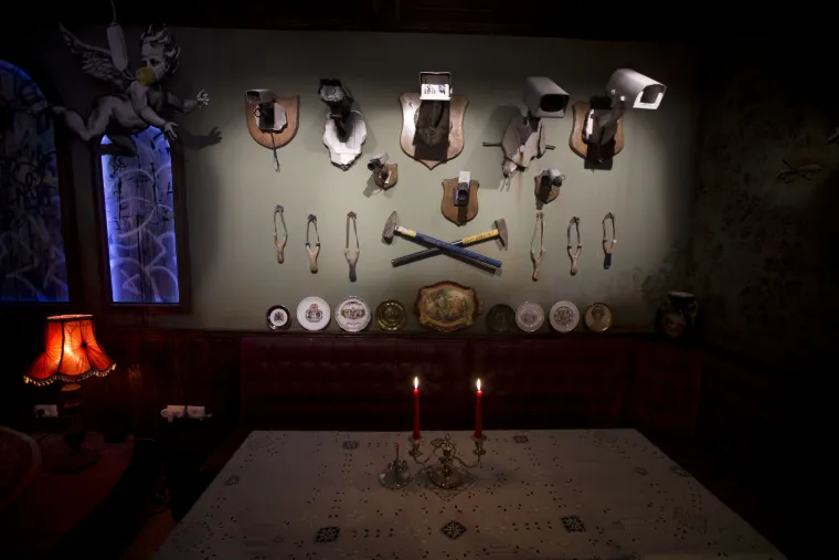 Banksy hotel Palestina