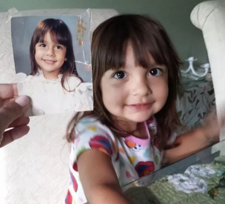 NE, NISU BLIZANCI! Vjerovali ili ne, ovo su fotografije djece i roditelja snimljenih kada su bili u istoj dobi
