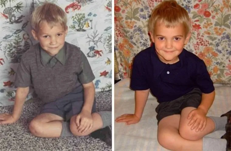 NE, NISU BLIZANCI! Vjerovali ili ne, ovo su fotografije djece i roditelja snimljenih kada su bili u istoj dobi