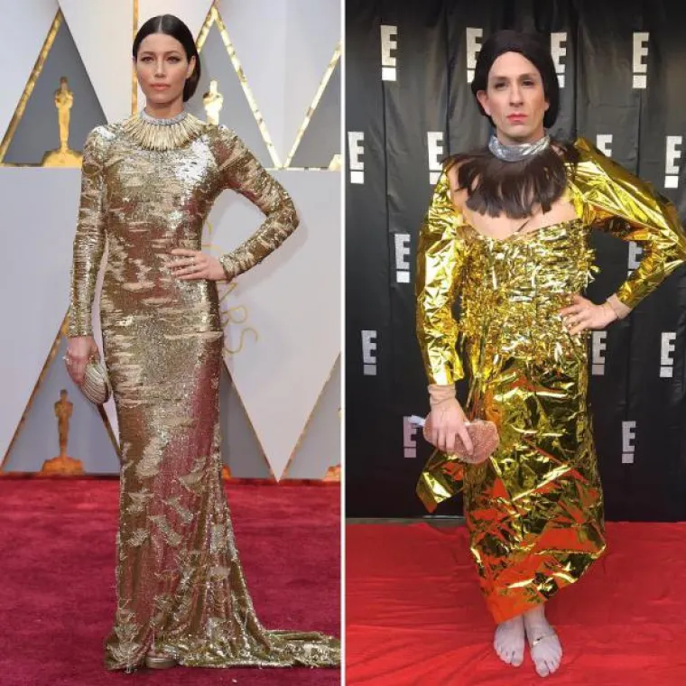 Tom Lenk je priznati glumac koji tu i tamo voli ismijavati svoje kolege. Na svojem Instagramu objavljuje parodije fotografija s crvenog tepiha, a neke od njih pogledajte u nastavku.