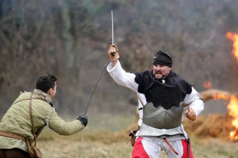 Samobor: Na livadi Vugrin&scaron;čak održano uprizorenje Samoborske bitke iz 1441.godine