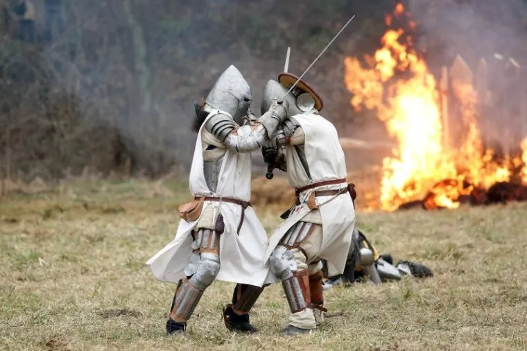 Samobor: Na livadi Vugrin&scaron;čak održano uprizorenje Samoborske bitke iz 1441.godine