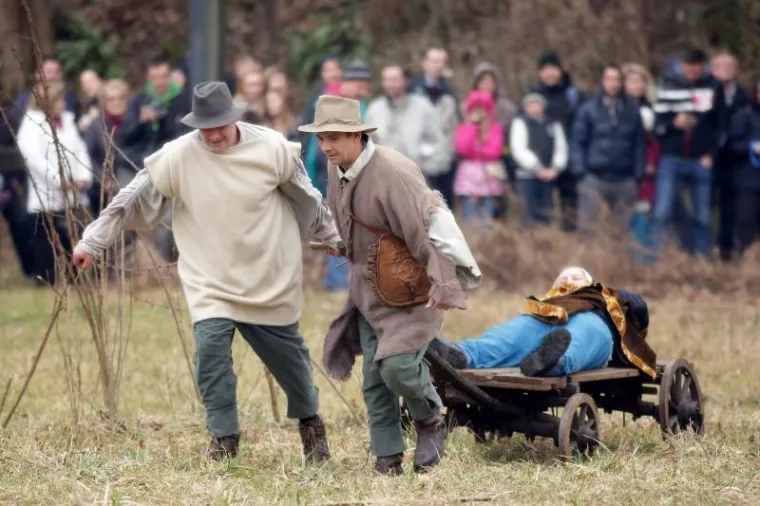 Samobor: Na livadi Vugrin&scaron;čak održano uprizorenje Samoborske bitke iz 1441.godine