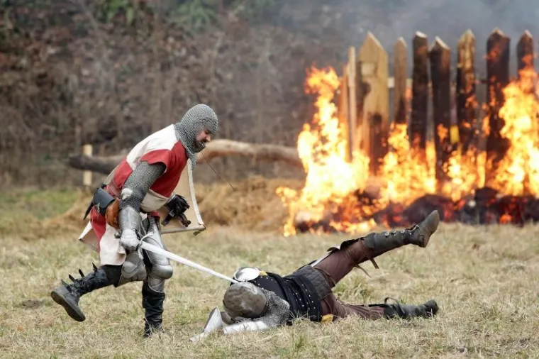 Samobor: Na livadi Vugrin&scaron;čak održano uprizorenje Samoborske bitke iz 1441.godine