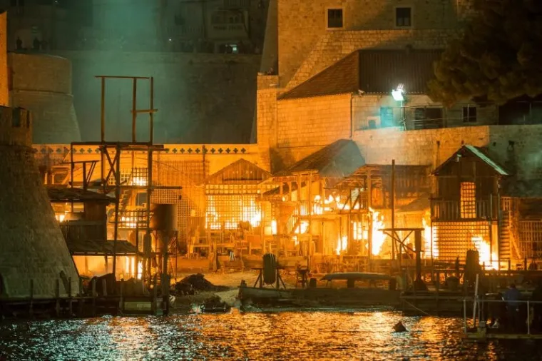 Spektakularni kraj snimanja filma Robin Hood: Origins u Dubrovniku