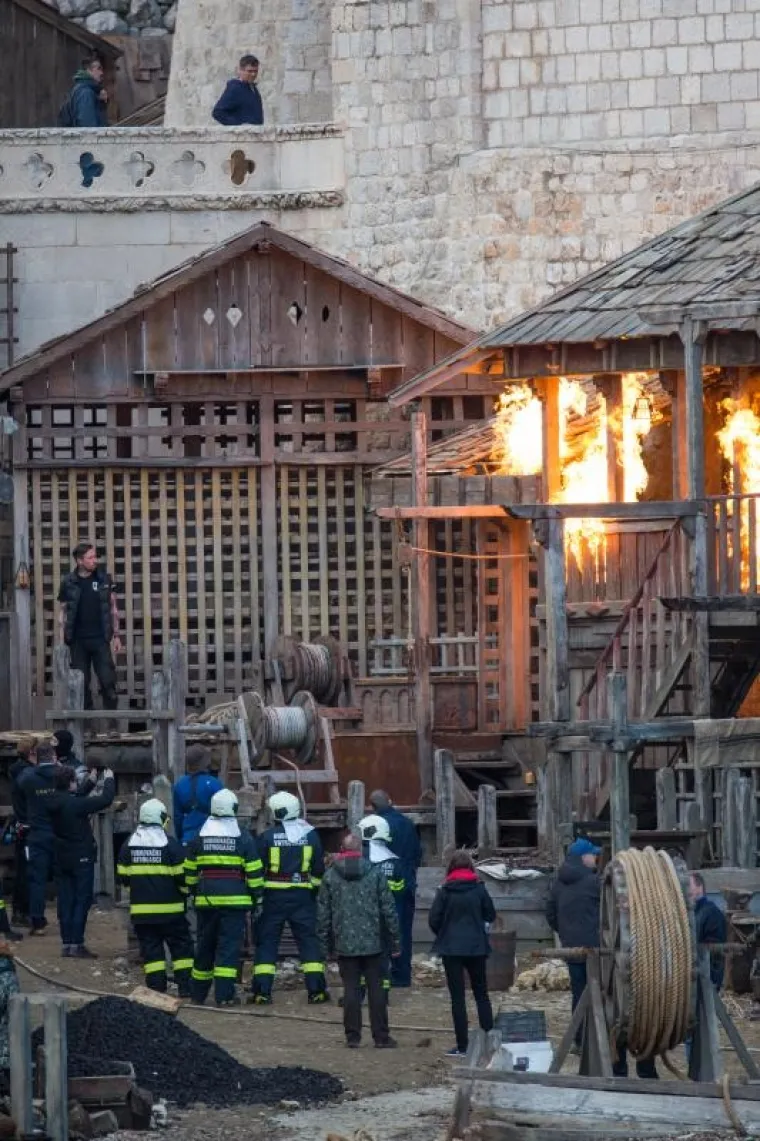 Spektakularni kraj snimanja filma Robin Hood: Origins u Dubrovniku