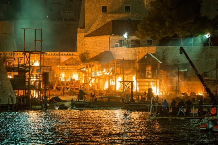 Spektakularni kraj snimanja filma Robin Hood: Origins u Dubrovniku