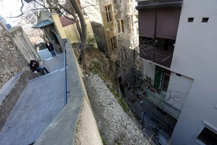 TRAGEDIJA U RIJECI: Trsatske stube s kojih je mladić pao i poginuo