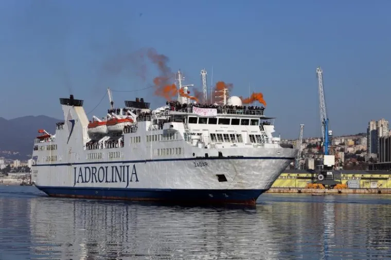 LUDNICA U RIJECI: Pogledajte kako je izgledao povratak navijača iz Splita